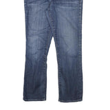 DKNY Womens Slim Blue Denim Jeans W32 L26 Cotton Blend Zip Pockets Casual Wear