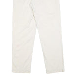 POLO RALPH LAUREN Mens Cotton White Regular Fit Straight Leg Trousers W33 L32