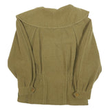 BOGNER Womens Green Button Jacket M Wool Blend Classic Long Sleeve Stylish