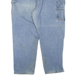 DICKIES Mens Light Blue Regular Fit Straight Leg Denim W44 L30 Workwear Jeans