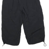 NIKE Womens Black Sports Cargo Shorts L W30 Lightweight Casual Polyester Blend