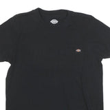 DICKIES Mens Black Pocket T-Shirt S Short Sleeve Crew Neck Cotton Blend