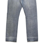 LEVI'S 501 Mens Jeans Blue Relaxed Straight Denim Medium W38 L33 Classic Fit