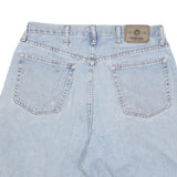 WRANGLER Mens Denim Light Blue Casual Shorts L W34 Classic Fit Cotton Blend