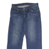 DICKIES Mens Regular Fit Blue Denim Jeans W35 L32 Classic Cotton Zip Pocket