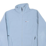 BERGHAUS Womens Blue Jacket M Polyester Blend Plain Zip Outdoor Warm Layer