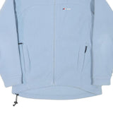 BERGHAUS Womens Blue Jacket M Polyester Blend Plain Zip Outdoor Warm Layer