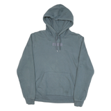 PUMA Mens Blue Pullover Hoodie S Cotton Blend Casual Sporty Lightweight