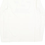 PRETTY GREEN Mens White Long Sleeve Crew Neck Graphic T-Shirt S Cotton Blend