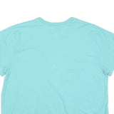 CHAMPION Womens Blue & Pink Graphic T-Shirt XL Short Sleeve Crew Neck Casual