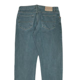 FRISCO Womens Regular Fit Straight Leg Denim Light Blue Cotton Blend Jeans W31