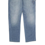 JACK & JONES Mens Jeans Blue Regular Straight Denim Medium W34 L31 Casual Wear