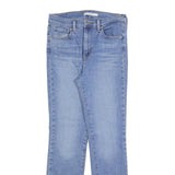 LEVI'S 724 Womens Jeans Blue Slim Straight Denim Light W28 L30 Stylish Casual