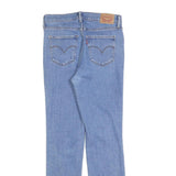 LEVI'S 724 Womens Jeans Blue Slim Straight Denim Light W28 L30 Stylish Casual