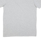 ADIDAS Mens Grey Athletic T-Shirt M Short Sleeve Crew Neck Cotton Blend