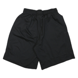 NIKE Mens Black Sports Shorts L W28 Lightweight Polyester Blend Gym Wear