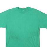 Mens Green Crew Neck Short Sleeve Cotton Blend Graphic T-Shirt M Number 14
