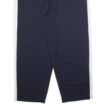 NAUTICA Mens Joggers Navy & White XL W38 L27 Relaxed Tapered Polyester