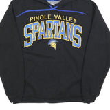 NEFE Mens Black Pinole Valley Spartans Cotton Blend Pullover Hoodie M