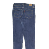 LEVI'S Womens Slim Blue Denim Light W26 L28 Skinny Zip Jeans
