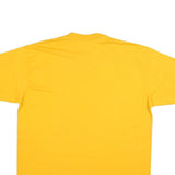 HANES Mens Yellow Juneteenth Jubilee Graphic T-Shirt XL Crew Neck Short Sleeve