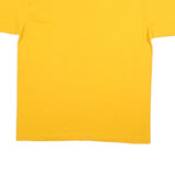 HANES Mens Yellow Juneteenth Jubilee Graphic T-Shirt XL Crew Neck Short Sleeve