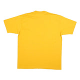 HANES Mens Yellow Juneteenth Jubilee Graphic T-Shirt XL Crew Neck Short Sleeve