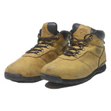 TIMBERLAND Mens Ankle Boots Beige Synthetic UK 12.5 Lace-Up Comfortable Outdoor