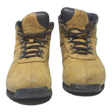 TIMBERLAND Mens Ankle Boots Beige Synthetic UK 12.5 Lace-Up Comfortable Outdoor