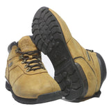 TIMBERLAND Mens Ankle Boots Beige Synthetic UK 12.5 Lace-Up Comfortable Outdoor