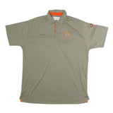SWEAT MANAGEMENT Mens Beige Polo T-Shirt XL Short Sleeve Collared Casual Wear