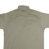 SWEAT MANAGEMENT Mens Beige Polo T-Shirt XL Short Sleeve Collared Casual Wear