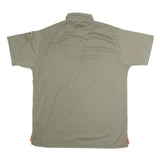 SWEAT MANAGEMENT Mens Beige Polo T-Shirt XL Short Sleeve Collared Casual Wear