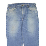 CARHARTT Mens Regular Fit Blue Denim Jeans W42 L27 Classic Cotton Zip Pockets