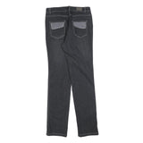 CARLA FERRONI Womens Jeans Black Regular Straight Denim Medium W32 L34 Stylish