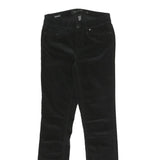 CALVIN KLEIN JEANS Womens Cotton Blend Black Slim Skinny Trousers W25 L28