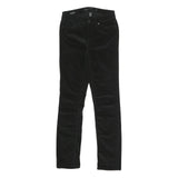 CALVIN KLEIN JEANS Womens Cotton Blend Black Slim Skinny Trousers W25 L28