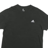ADIDAS Mens Black Graphic T-Shirt XL Short Sleeve Crew Neck Casual Sportswear