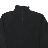 BERGHAUS Womens Black Plain Pullover Jumper Round Neck Regular UK 16 Fleece