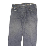 LEVI'S 501 Mens Jeans Blue Regular Straight Denim Raw W36 L30 Classic Button Fly