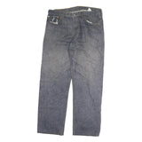 LEVI'S 501 Mens Jeans Blue Regular Straight Denim Raw W36 L30 Classic Button Fly