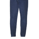 LEVI'S Womens Slim Blue Denim Slim Jeans W25 L29 Classic Cotton Blend Zip
