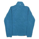 BERGHAUS Womens Blue Fleece Jacket UK 12 Polyester Zip Outdoor Warm