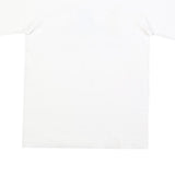 FRUIT OF THE LOOM Single Stitch Mens White Manhattan Island Graphic T-Shirt M