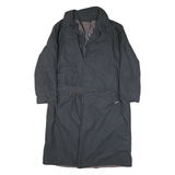 SYMPATEX Womens Black L Button Jacket Polyester Blend Classic Outerwear
