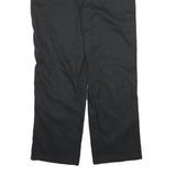 DICKIES Mens Cotton Blend Black Regular Zip Trousers W36 L30 Workwear