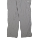 MAMMUT Womens Relaxed Grey Polyester Blend Zip Trousers W36 L32 Outdoor Casual