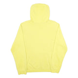 NIKE Mens Yellow Hoodie L Winged O Pullover Cotton Blend Casual Sportswear