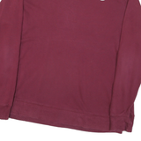 CHAMPION Mens Maroon Crew Neck L Cotton Blend Casual Sweatshirt
