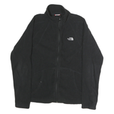 THE NORTH FACE Womens Black Fleece Jacket M Polyester Zip Full Sleeve Outdoor